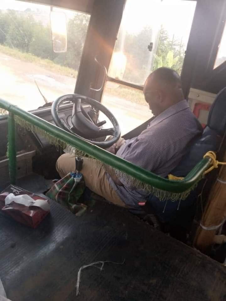 SHOCKING! Link Bus Driver Reportedly Dies On Steering Wheel With Passengers On Board