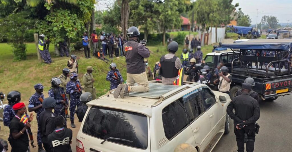 NUP Presidential Candidate, Security Clash in Kyenjojo and Fort Portal